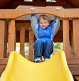 boy and slide small